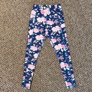 Maven Thread Blue Floral Leggings